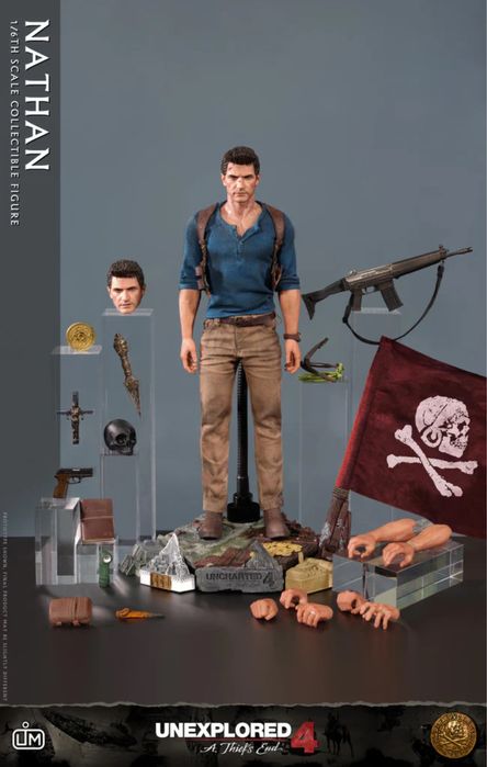 Фигурка 1/6 Uncharted NATHAN DRAKE Limtoys тип hot toys