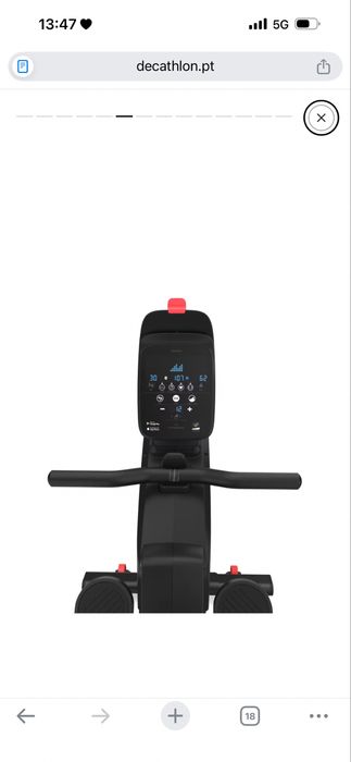 DOMYOS Máquina de Remo Conectada 500B