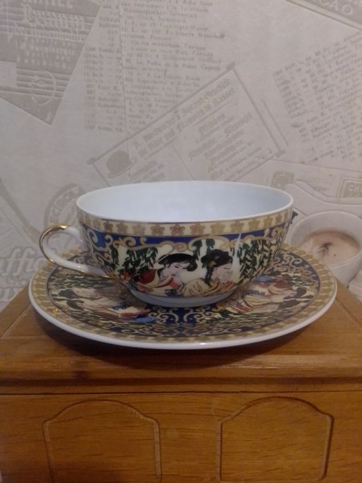 Чашка с блюдце JAPAN