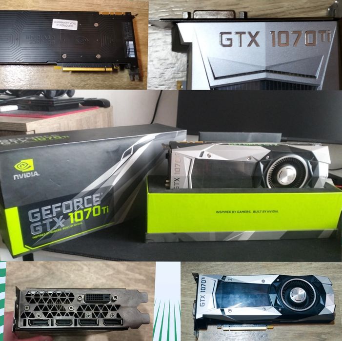 OKAZJA! Karta graficzna GeForce GTX 1070 Ti Founders edition 8gb