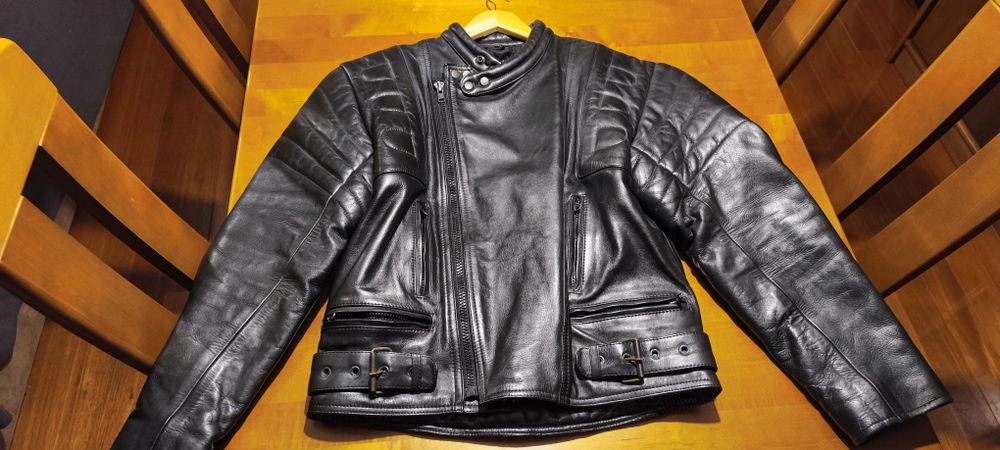 Casaco motard old school