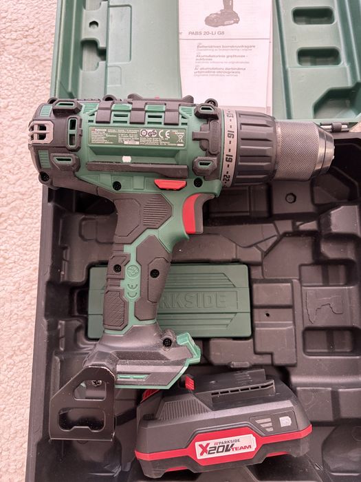 Wiertarko wkrętarka Parkside akumulator ładowarka gwarancja