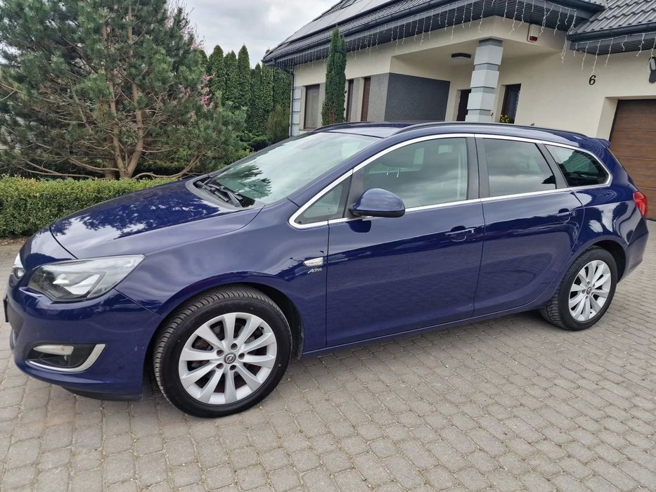 Opel Astra 2,0 165KM Po Lifcie Bezwypadkowa Serwisowana Wyposażona Okazja !