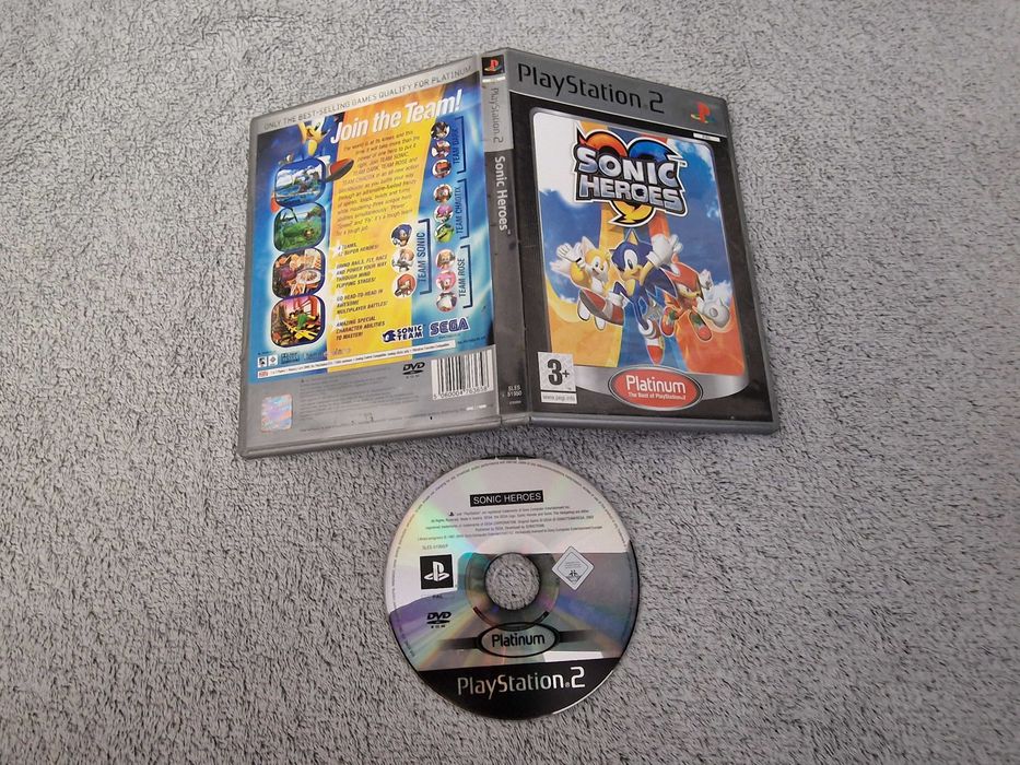 Gra na Konsole Playstation 2 PS2 Sonic Heroes