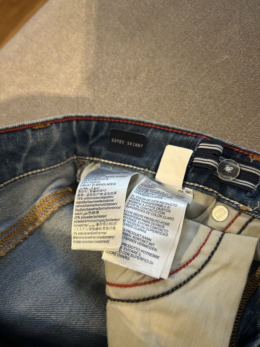 Jeansy Tommy Hilfiger Super Skinny rozmiar 164 cm
