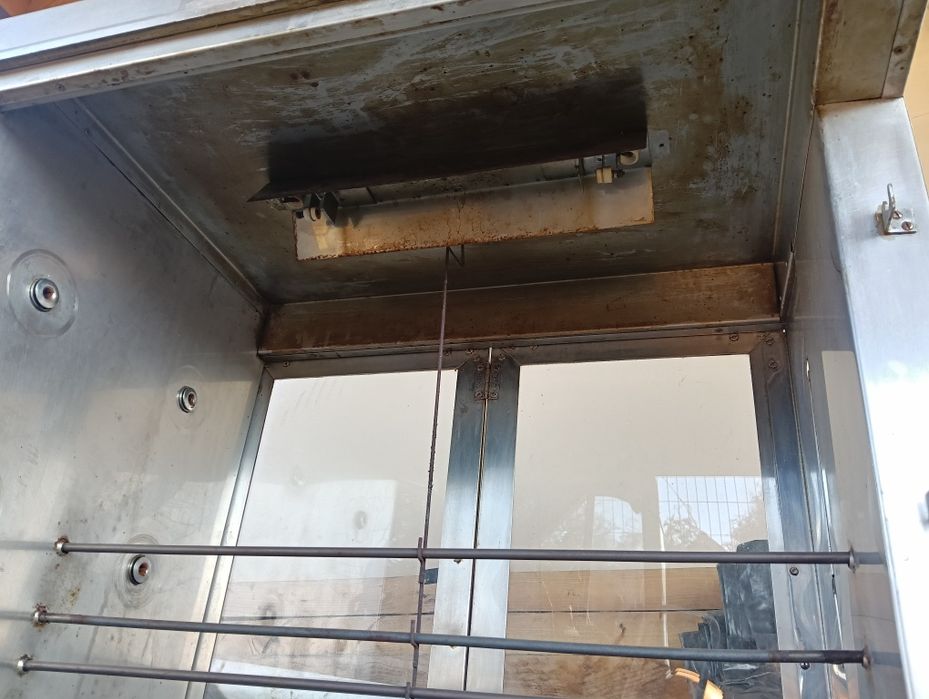 Piec malarnia do polimeryzacji  malowania proszkowego i pistolet