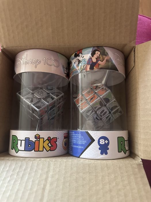 2szt kostki Rubika wydanej na 100 lecie Disney