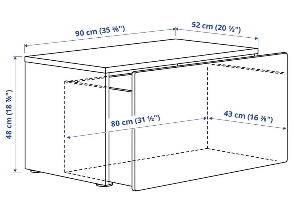 Bau gavetao ikea arrumacao