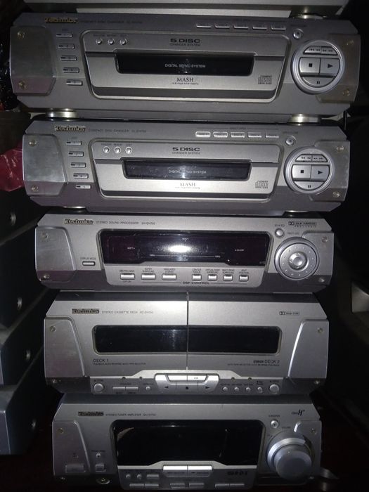 Wieża Technics i  Amplituner