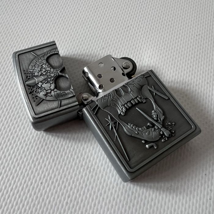 Бензинова запальничка K”antai GS5 зажигалка форма Zippo + бензин набор