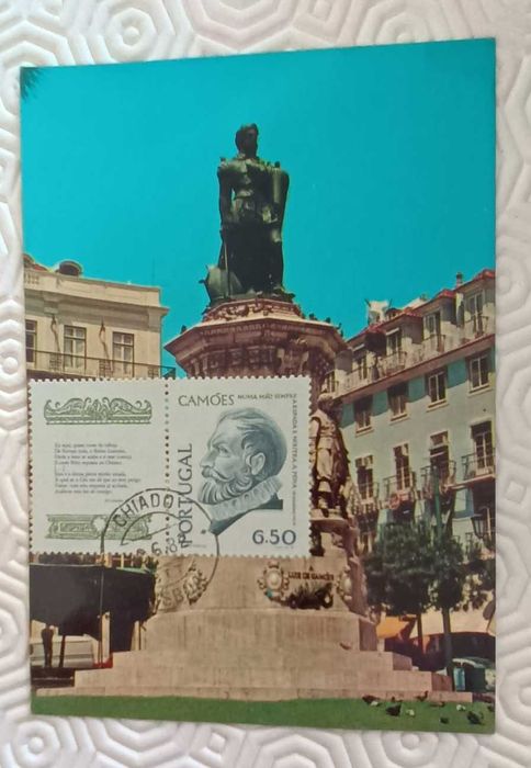 Postal Máximo IV Cent. Morte de Camões