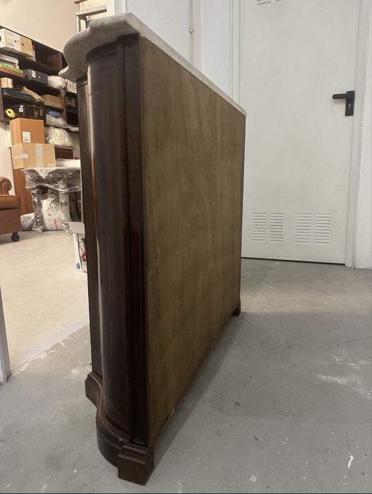 Movel sapateira com tampo de marmore