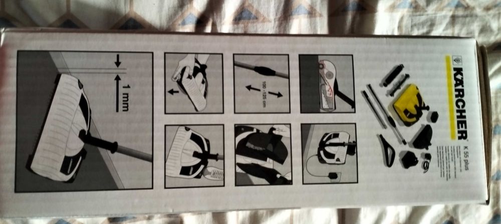 Vassoura elétrica karcher K55 plus