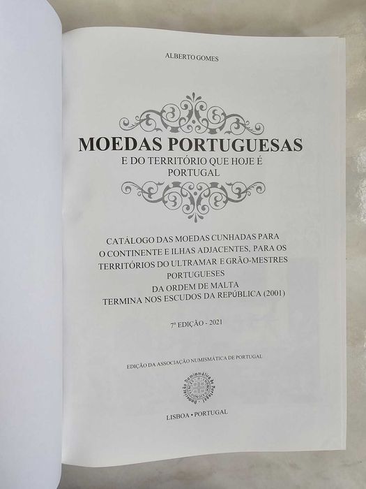 Moedas Portuguesas de Alberto Gomes - edição 2021