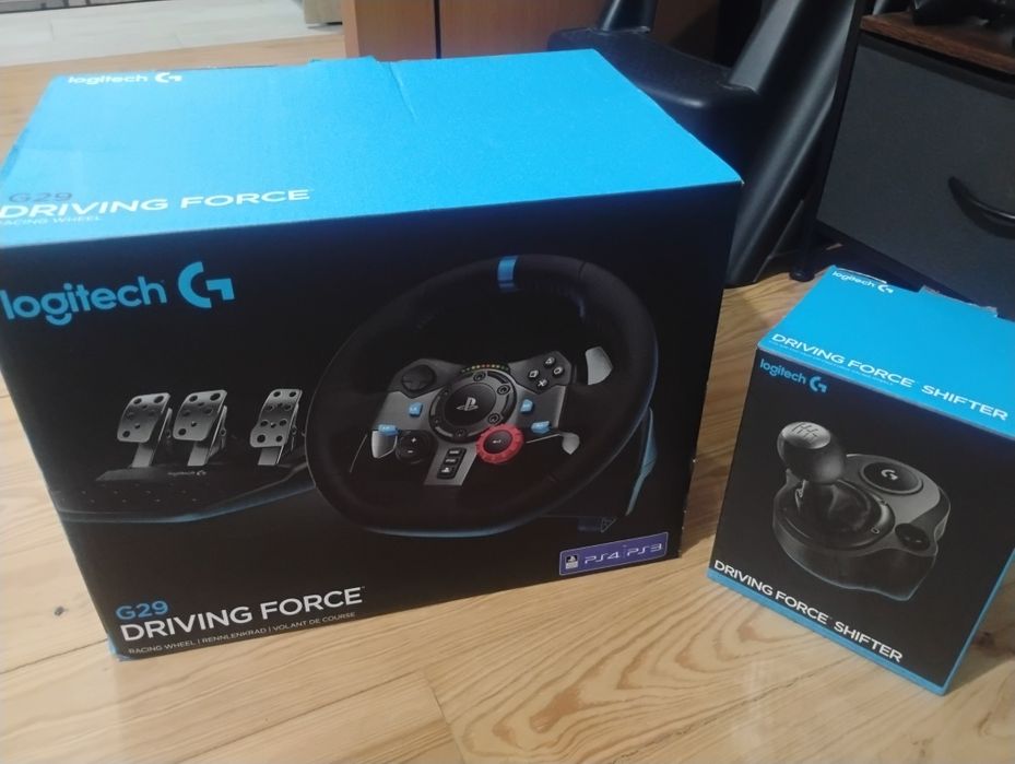 Logitech G29 Driving Force para PC/PS4/PS5 Como novo