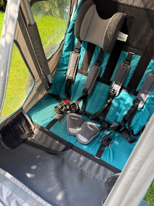 Wózek biegowy do roweru qeridoo speedkid2