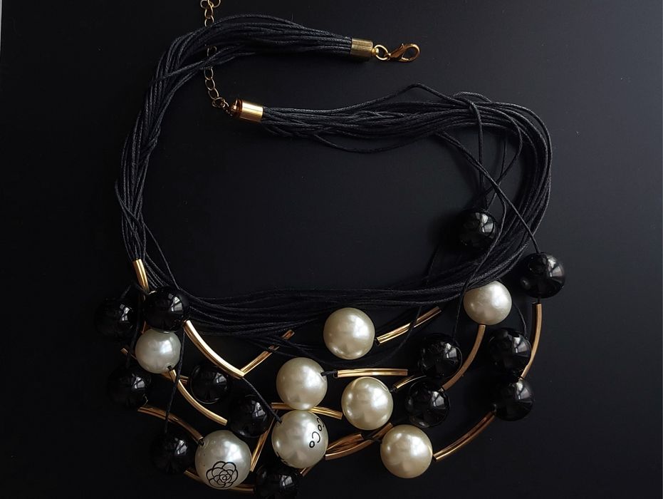 ТРЕНД кольє, штучні перлини