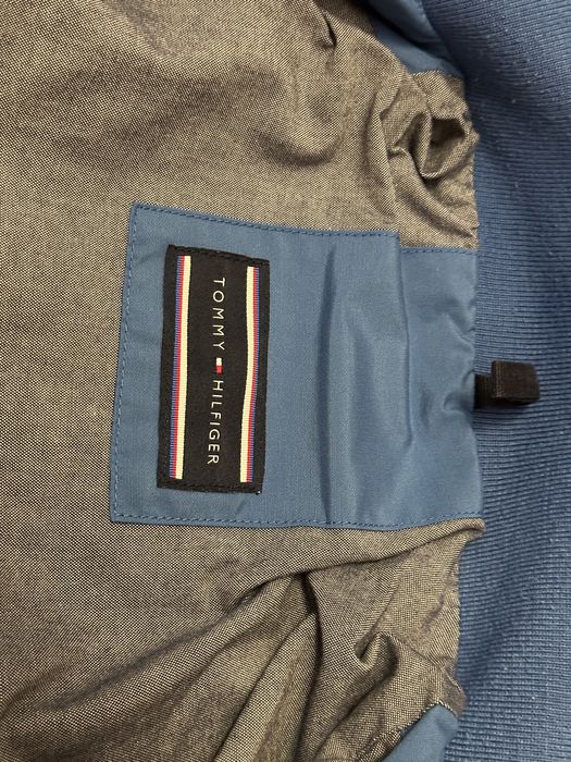 Męska kurtka bomberka Tommy Hilfiger niebieska r. s