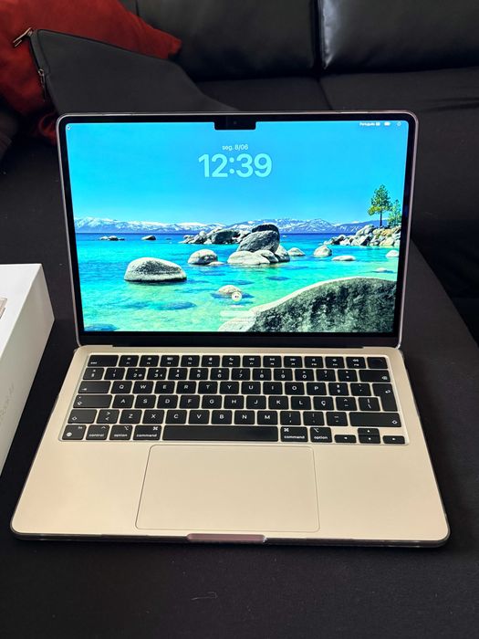 MacBook Air 13,6 M2 Apple IMACULADO (Fatura e Garantia)