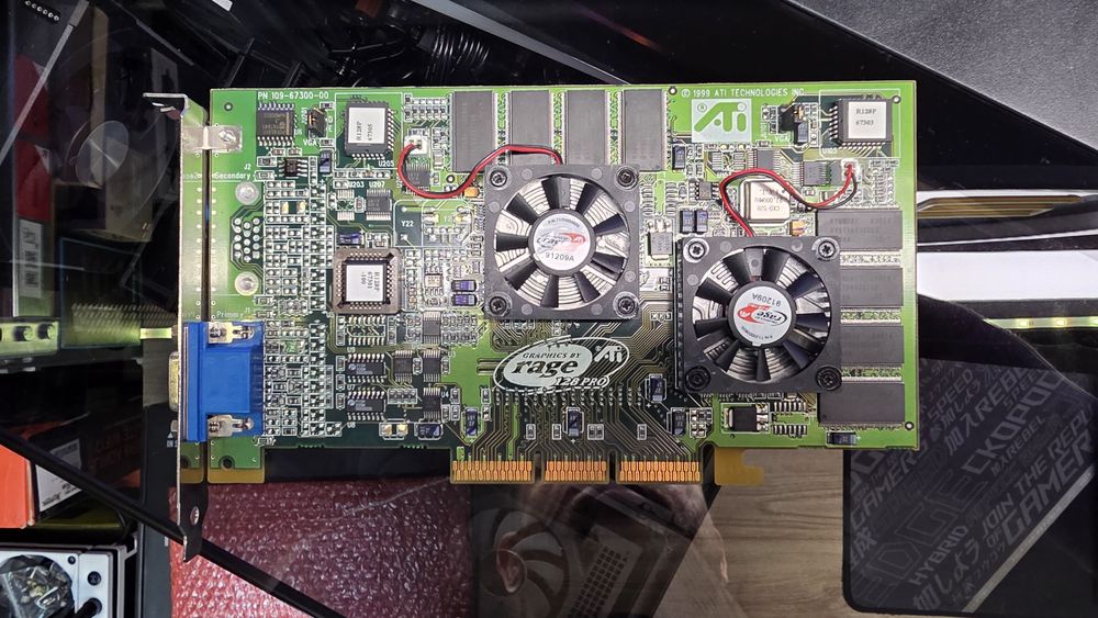 ATI Rage PRO Fury MAXX 64MB AGP  Rarytas!