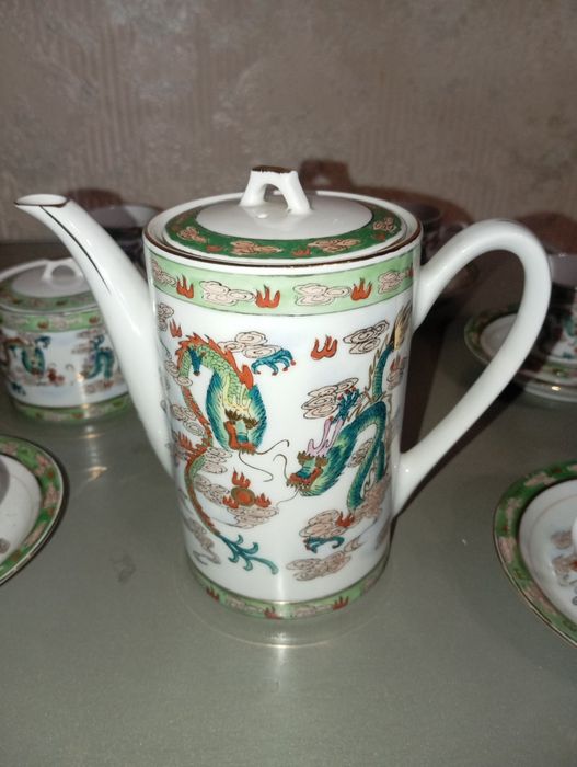 Кофейный сервиз Дракон КНР,70-80года ХХ- века