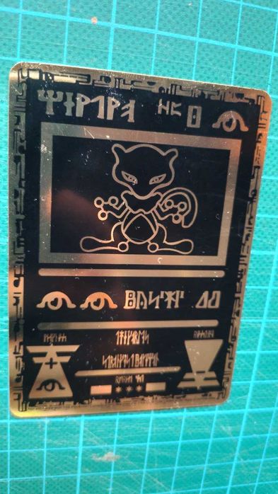 Carta Pokemon Ancient Mewtwo FAN MADE
