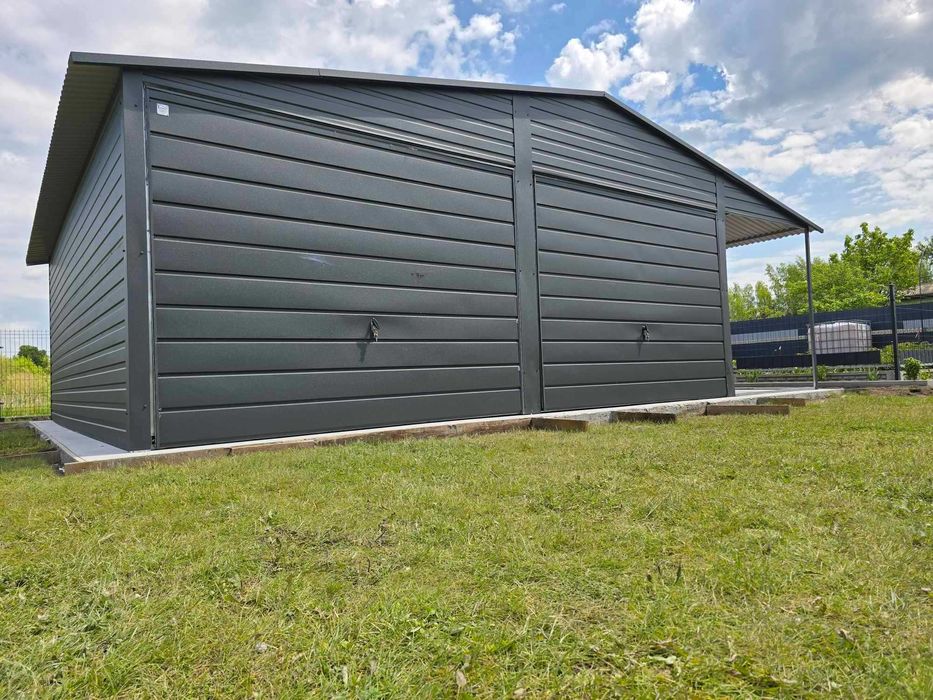 Wiatka ogrodowa |GARAŻ BLASZANY |Domek Ogrodowy| Magazyn | – Maj-Blach