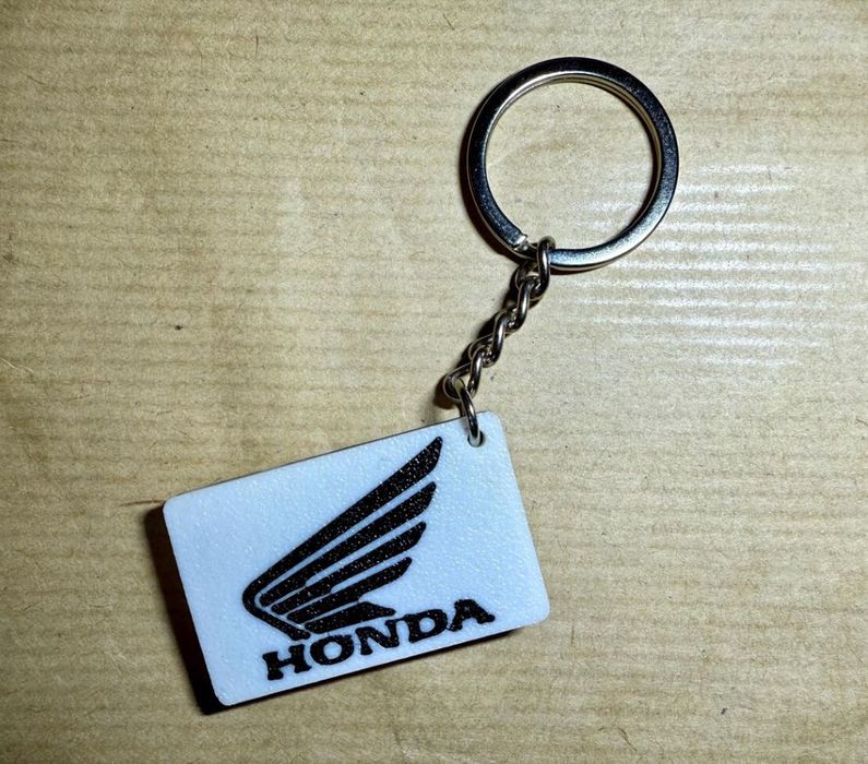 Porta Chaves Matricula de Moto Personalizado Impresso em 3D - Ficheiro