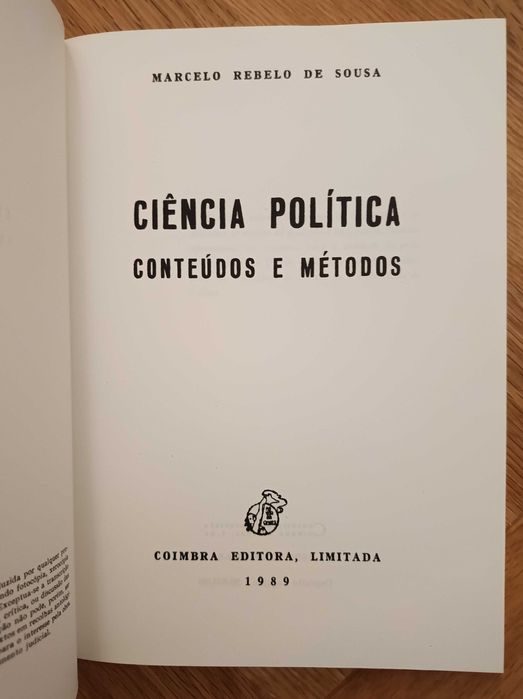 Ciência Política - Marcelo Rebelo de Sousa (portes incl.)