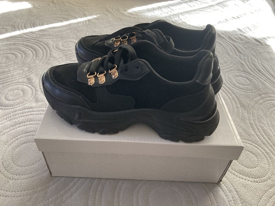 Sneakersy czarne rozm. 37