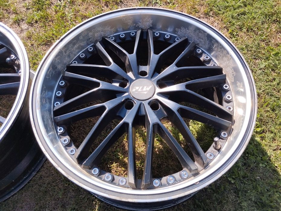Felgi PLW 18" 5x100 8J ET35 komplet Vw Skoda Seat KBA 47881 plus śruby