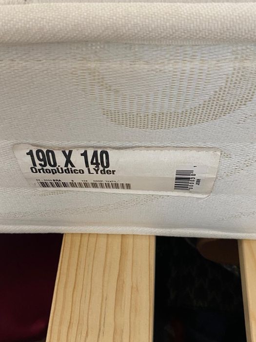 Colchão CALMOL  praticamente novo 190x140