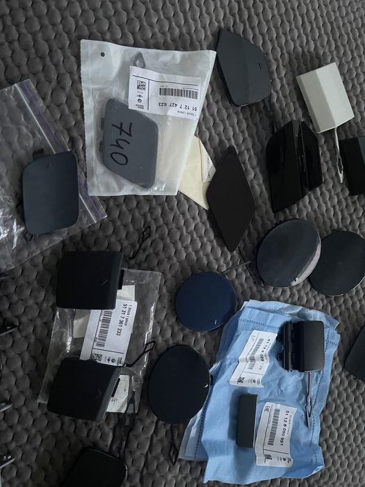 BMW Mini заглушки в бампер X5 G05 G07 G01 G02 F07 M850 730 F15