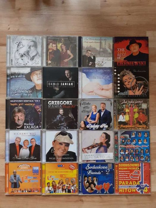 BIESIADA i Disco Polo ponad 40 płyt CD