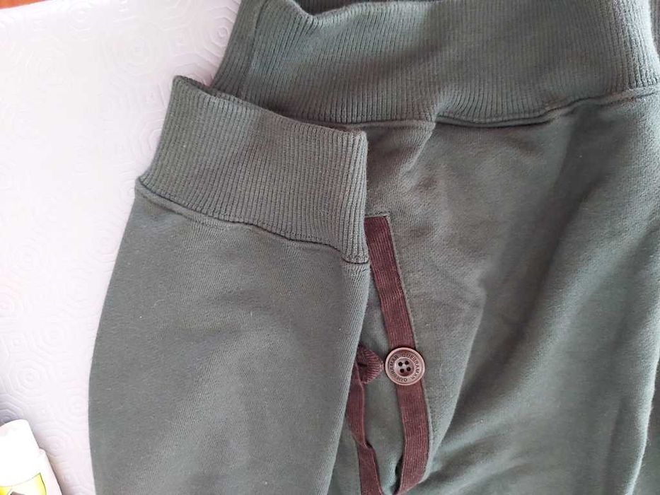 Sweatshirt tipo polo verde Quebramar