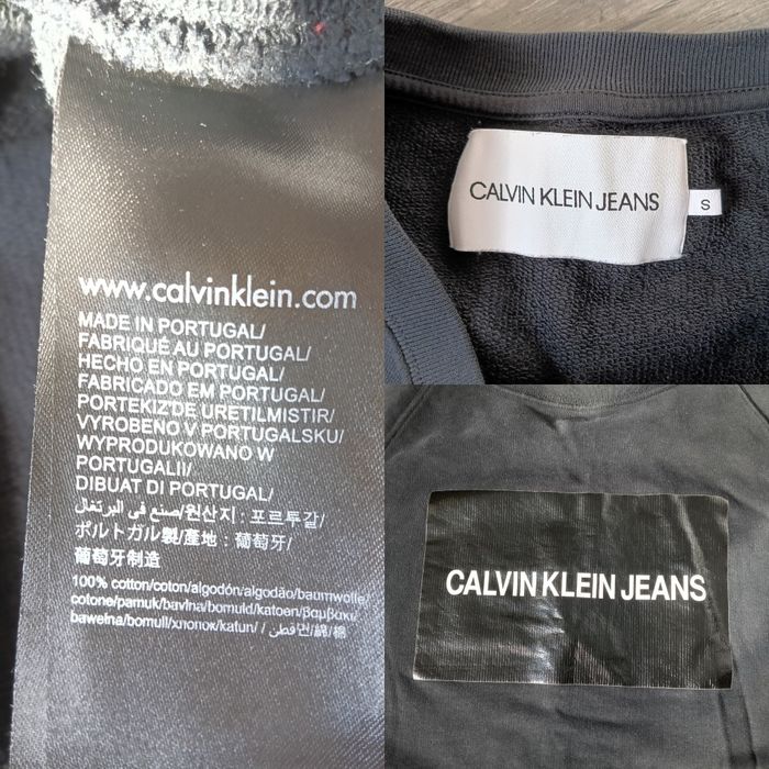 Bluza Calvin Klein, tunika Calvin Klein, r. S