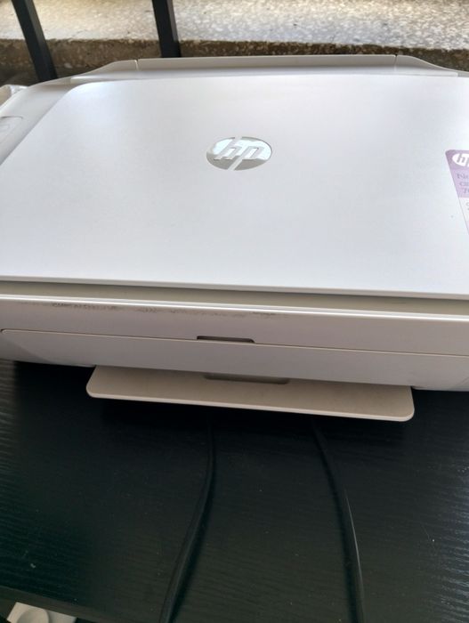 Drukarka HP z nowymi tuszami