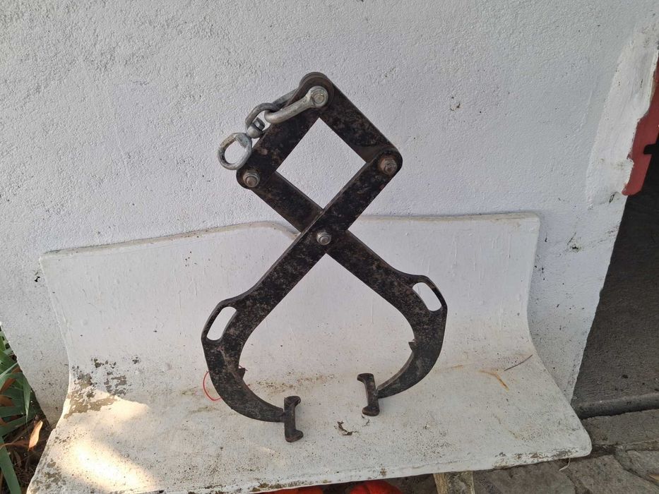pinça para rolos e pedra