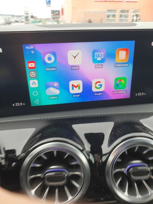 Moduł CarPlay Android Auto 3w1 Android 13 YouTube WiFi 4G Bluetooth