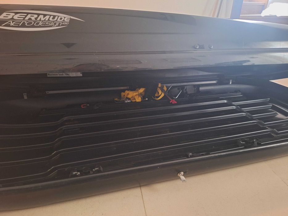 Mala de tejadilho carro 490L máx. 75 Kg