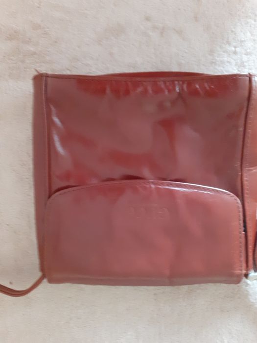 Mała torebka ze skóry naturalnej