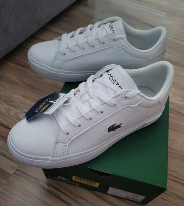 Nowe białe buty Lacoste tenisówki rozmiar 38 trampki