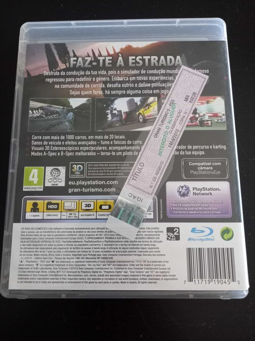 Jogo gran turismo 5 para ps3