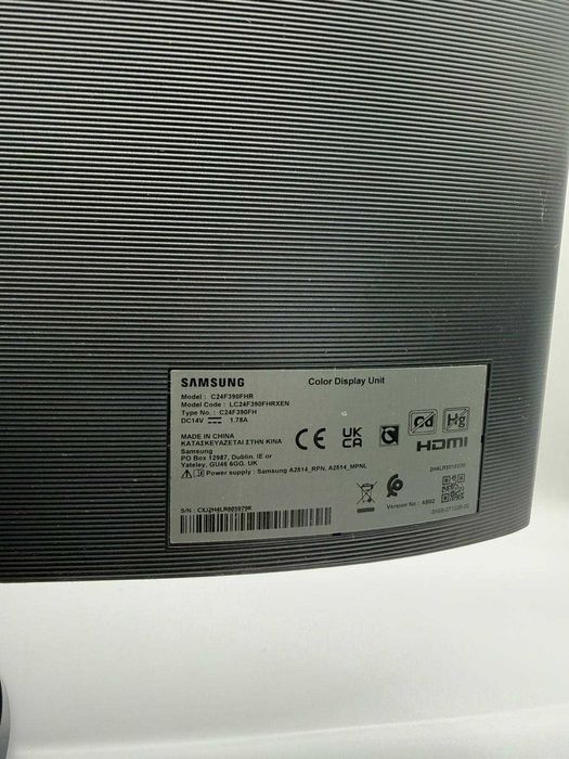 Monitor LED SAMSUNG C24F390FHR 23,5 " od loombard milicz