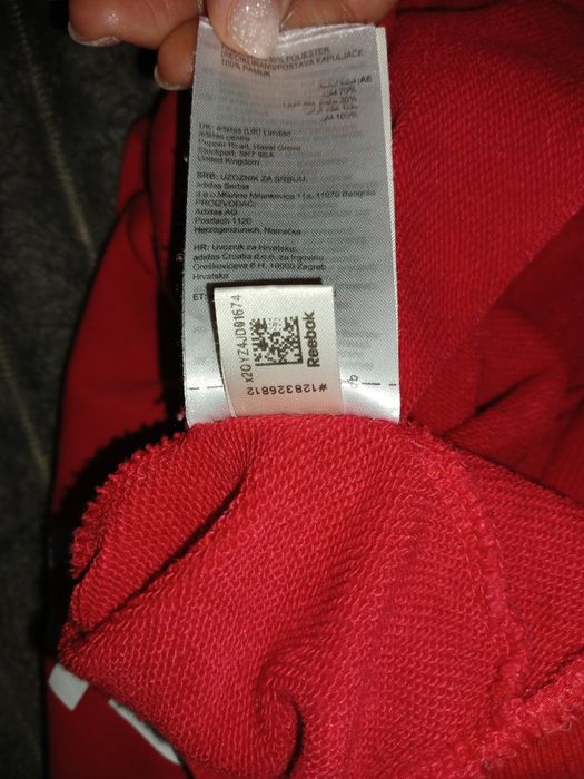 Чоловічий худі Reebok оригінал