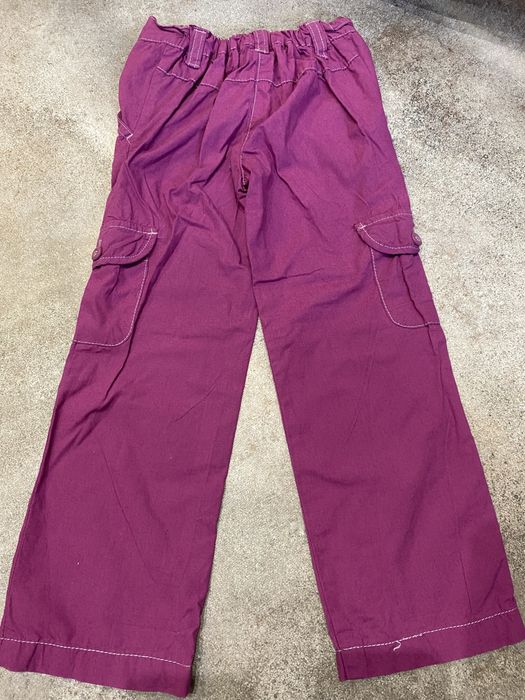 Котоновые штанишки девочке р.4/5 лет