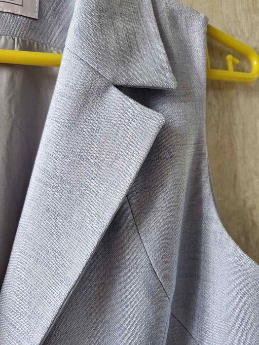 Жилет жилетка классическая удлиненная 46 р М