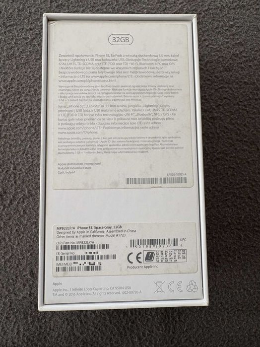 Apple iPhone SE 32GB Space Gray | Igła | NOWA BATERIA, 100% | Pudełko + MEGA ZESTAW