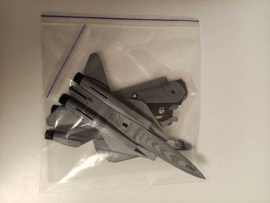 Модель літака F-14 Tomcat, конструктор, 3d друк