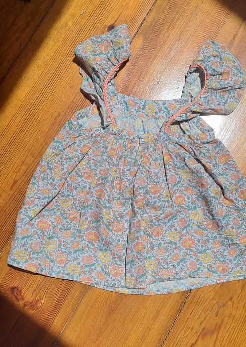 Top alças florido Kiabi 12 anos